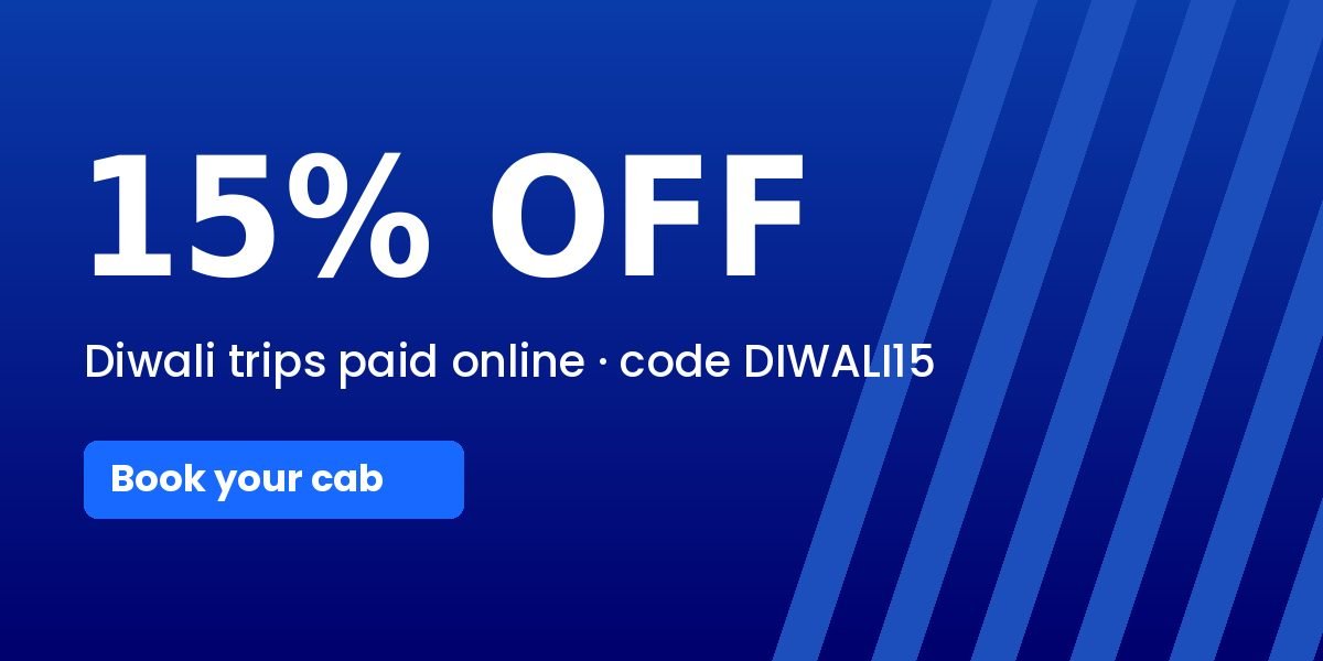 Diwali trips – 15% off online